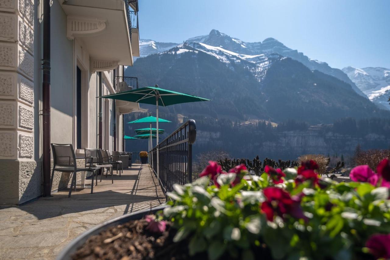 Hotel National Resort & Spa Champéry Exteriör bild