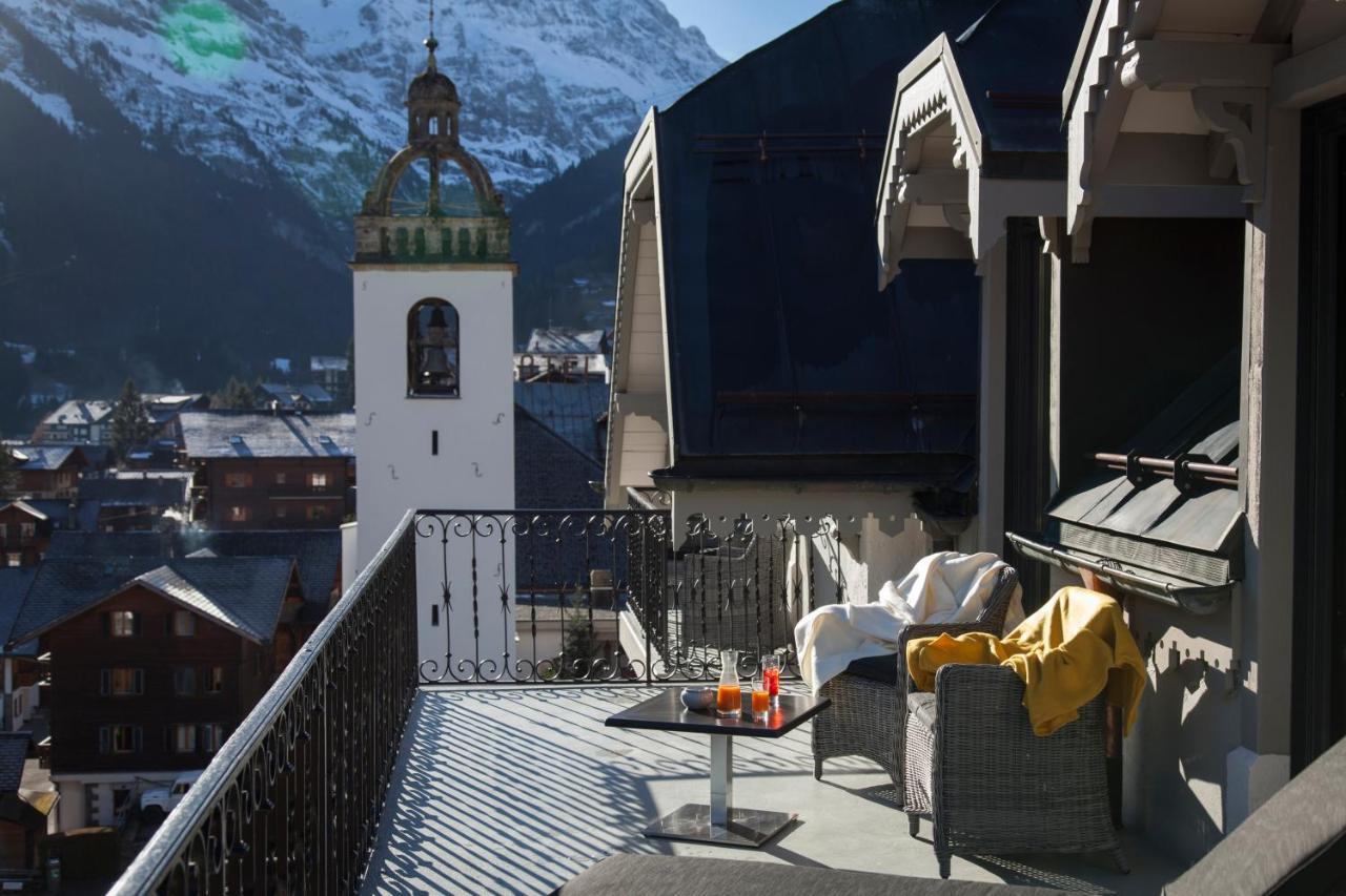 Hotel National Resort & Spa Champéry Exteriör bild