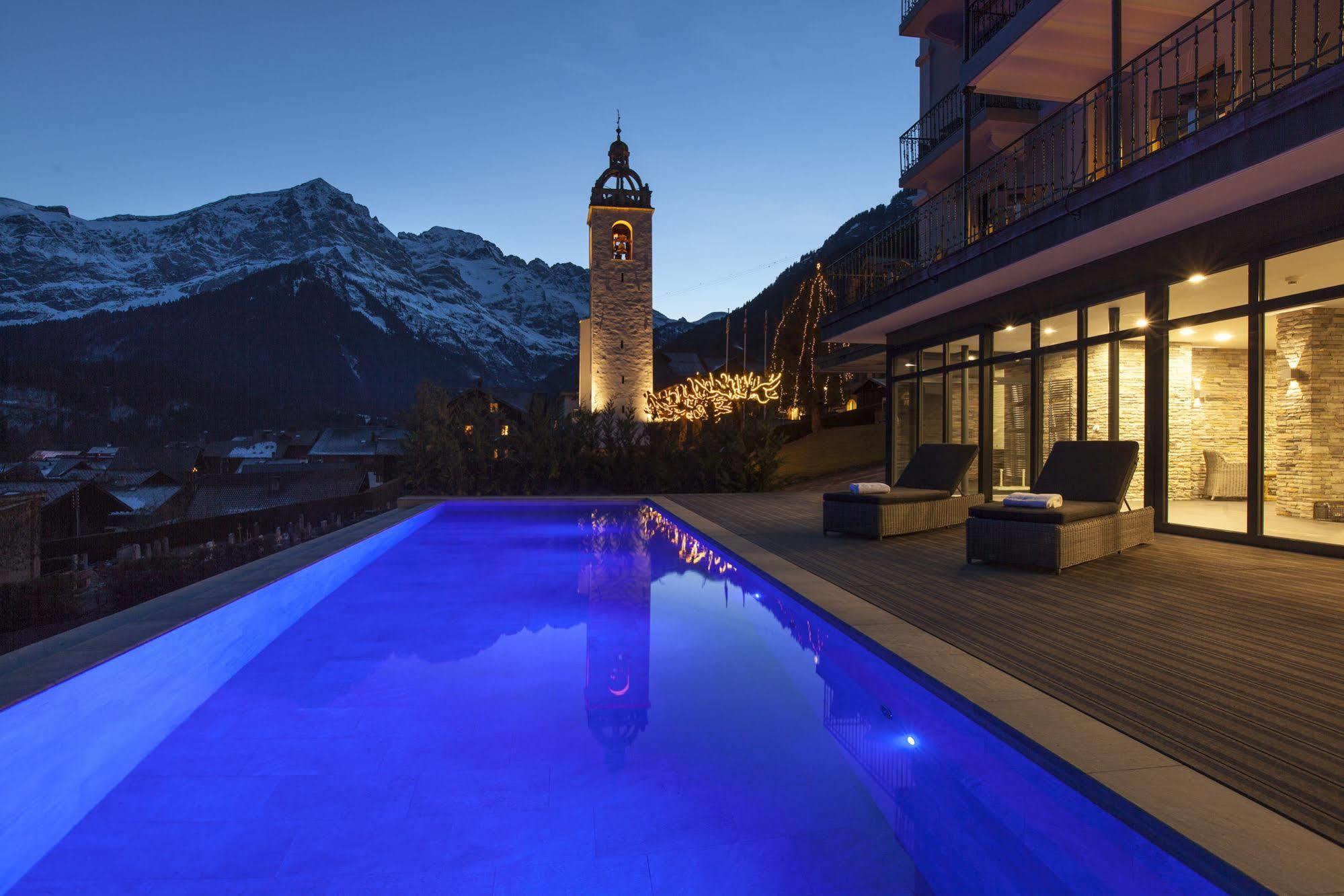 Hotel National Resort & Spa Champéry Exteriör bild